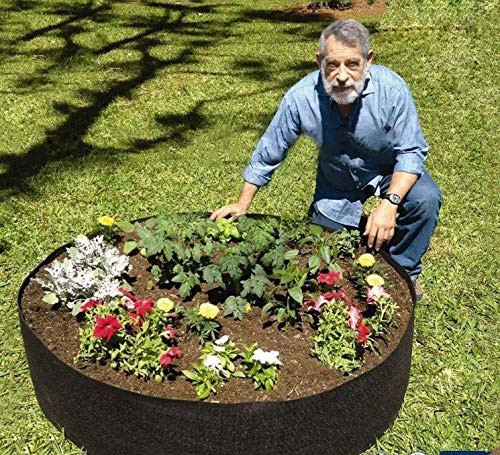100 Gallon Plant Grow Bag Large Heavy Duty Fabric Grow Pot for Vegetables Durable Breathe Cloth Planting Container for Potato Carrot Onion Gardening and Outdoor