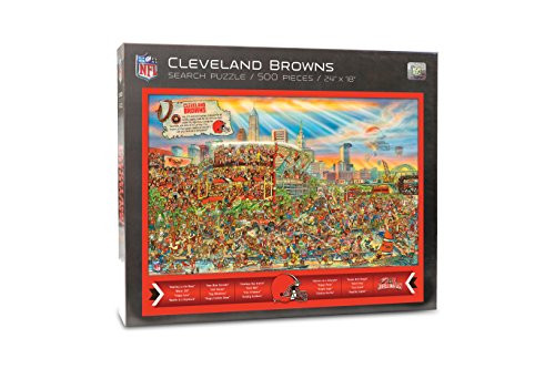 YouTheFan NFL Cleveland Browns Joe Journeyman Puzzle - 500 PC