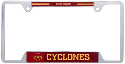 WinCraft NCAA Iowa State University Metal License Plate Frame WinCraft NCAA Iowa State University Metal License Plate Frame