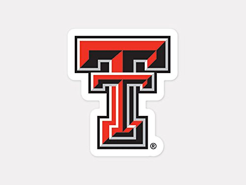 WinCraft NCAA Texas Tech University Perfect Cut Color Decal 4  x 4
