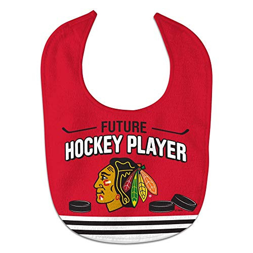 WinCraft NHL Chicago Blackhawks WCRA2195214 All Pro Baby Bib
