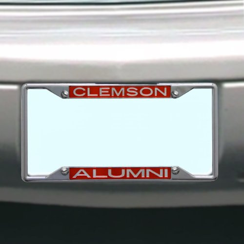 NCAA Clemson Tigers License Plate Frame Alumni