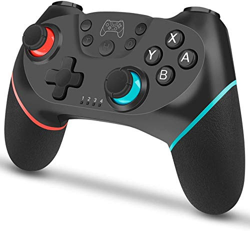 Wireless Switch Pro Controller YAEYE 2020 Upgraded Version Switch Remote Controller Gamepad with Dual Shock Gyro Axis Function Controller for Switch/Switch lite