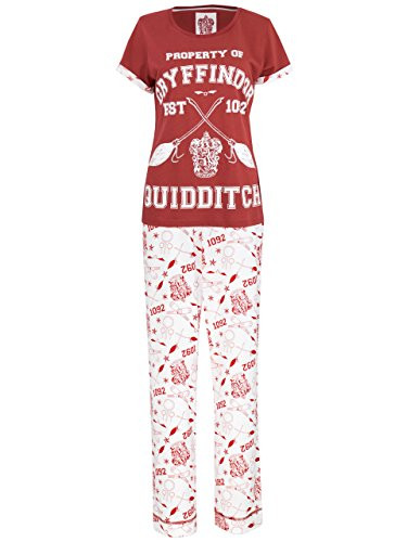 Harry Potter Womens Quidditch Pajamas XXLarge