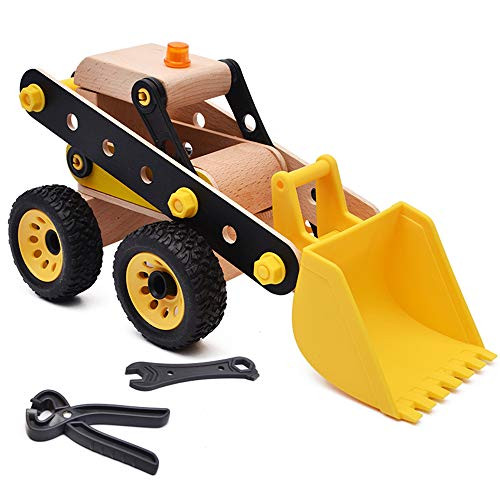 Jellydog Toy Take Apart Toys, 52PCs Construction Toys Trucks, Assembly Excavator Constructions Set,Building Play Stem Toys for Boys Age 3+ Jellydog Toy Take Apart Toys, 52PCs Construction Toys Trucks, Assembly Excavator Constructions Set,Building Play Stem Toys for Boys Age 3+