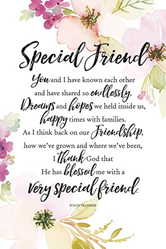 Dexsa Special Friend Woodland Grace Series 6  x 9  Wood Plaque with Easel