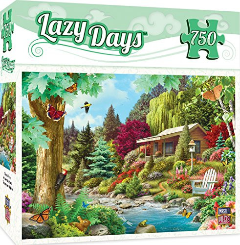 MasterPieces Lazy Days Time to Relax - Hidden Retreat 750 Piece Jigsaw Puzzle by Alan Giana