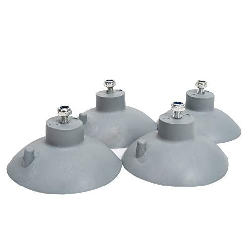 WYZworks Commercial Suction Cup Feet with Screws for Industrial French Fry Cutter  Set of 4