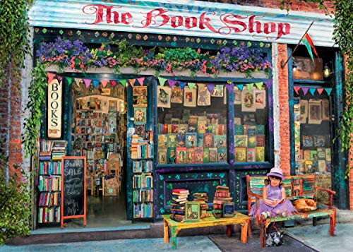 Ravensburger The Bookshop Puzzle 1000 Piece Jigsaw Puzzle for Adults  Every Piece is Unique, Softclick Technology Means Pieces Fit Together Perfectly