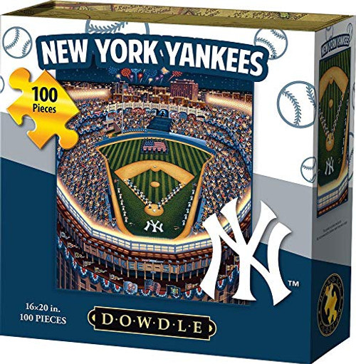 Dowdle Folk Art New York Yankees 100 Pieces Jigsaw Puzzle Dowdle Folk Art New York Yankees 100 Pieces Jigsaw Puzzle