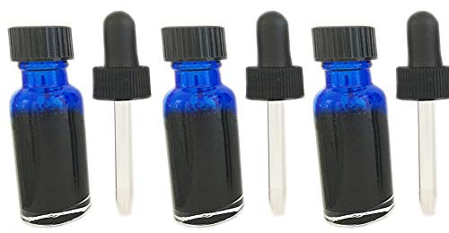 Firefly Blue Colored Lamp Oil and Candle Dye 3Pack  Use in Liquid Smokeless Odorless Paraffin Lamp Oil or Clean Lamp Oil