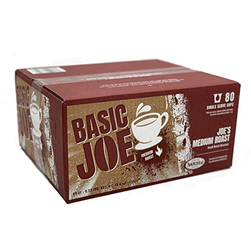 Basic Joe Coffee 100 Arabica Coffee Medium Roast Single Serve Coffee Cups Fits Keurig K Cup Brewers Box of 80 100 Arabica Medium Roast Coffee Pods Basic Joe Coffee 100 Arabica Coffee Medium Roast Single Serve Coffee Cups Fits Keurig K Cup Brewers Box of 80 100 Arabica Medium Roast Coffee Pods
