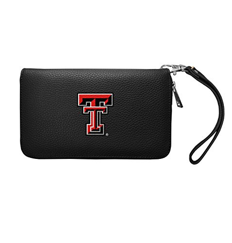NCAA Texas Tech Red Raiders Zip Organizer Pebble Wallet