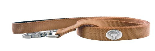 ZEPPRO Burnt Orange Nylon Concho Pet Lead Texas Longhorns 6Feet ZEPPRO Burnt Orange Nylon Concho Pet Lead Texas Longhorns 6Feet
