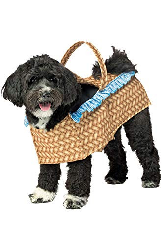 Rasta Imposta Doggie in a Basket Dog Costume  MD