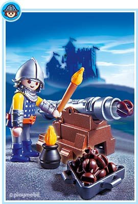 Playmobil 5758 Knights & Castles Cannon Guard
