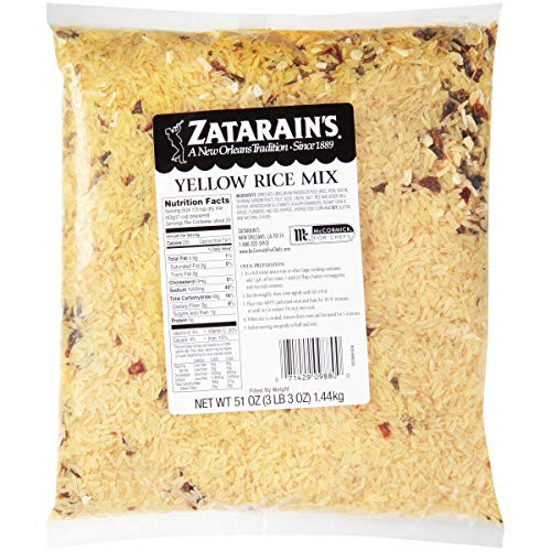 Zatarain s Yellow Rice Mix 51 oz Pack of 6