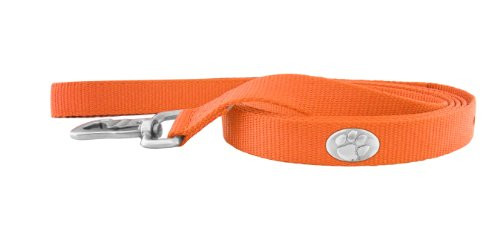 ZepPro Orange Nylon Concho Pet Lead Clemson Tigers 6Feet ZepPro Orange Nylon Concho Pet Lead Clemson Tigers 6Feet