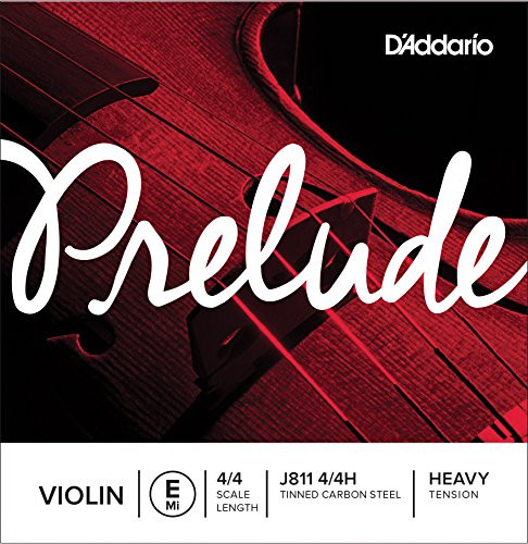 D Addario Prelude Violin Single E String  4 4 Scale  Heavy Tension