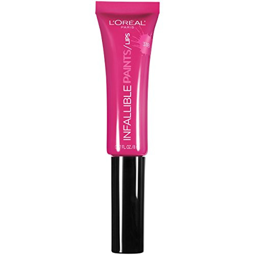 L Oréal Paris Infallible PAINTS LIPS  Fearless Fuschia  0 27 fl  oz