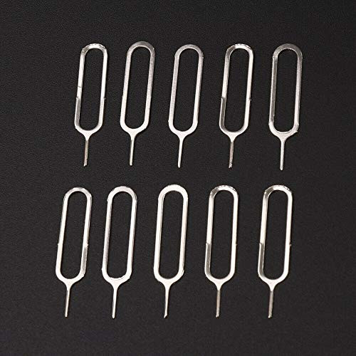 10X SIM Card Tray Ejector Pin Key Removal Tool for Apple iPhone Samsung Galaxy