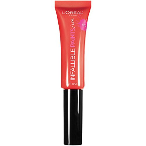L Oréal Paris Infallible PAINTS LIPS  Cool Coral  0 27 fl  oz