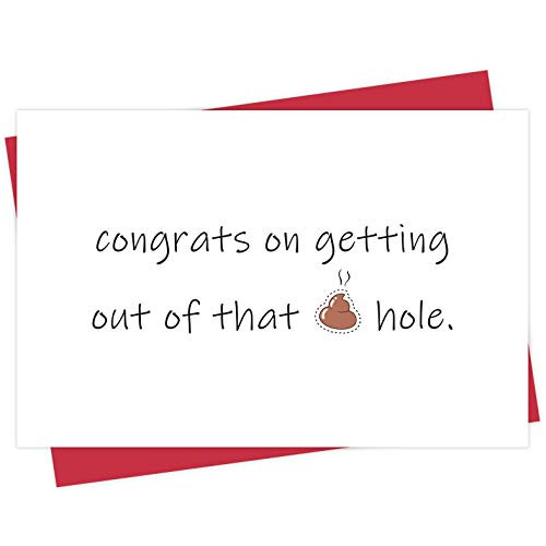 Rude Birthday Greeting Card  Cheeky Bday Card for Him  Congrats Card for Boyfriend Girlfriend