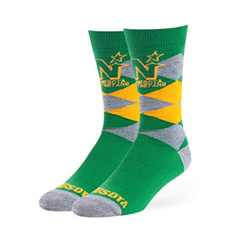 OTS NHL Minnesota North Stars Men s Blaine Dress Sock Team Color Large OTS NHL Minnesota North Stars Men s Blaine Dress Sock Team Color Large