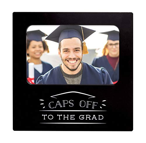 Kate   Milo Caps Off to The Grad Photo Frame  Graduation Decoratiions 2020  Grad Gifts  Black