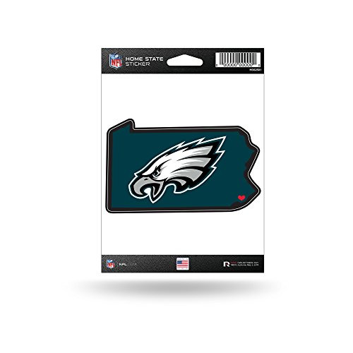 NFL Rico Industries Home State Sticker Philadelphia Eagles NFL Rico Industries Home State Sticker Philadelphia Eagles