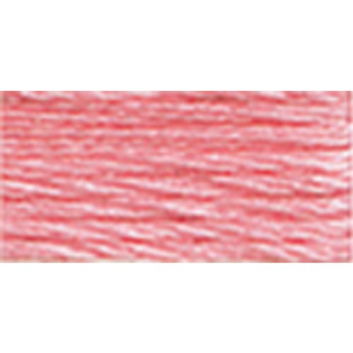 DMC 117 3708 Mouline Stranded Cotton Six Strand Embroidery Floss Thread  Light Melon  8 7 Yard