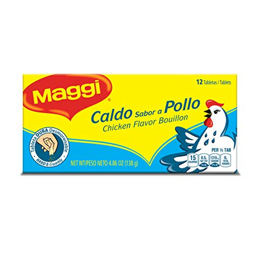 MAGGI Chicken Flavor Bouillon Tablets 4 86 oz  Box