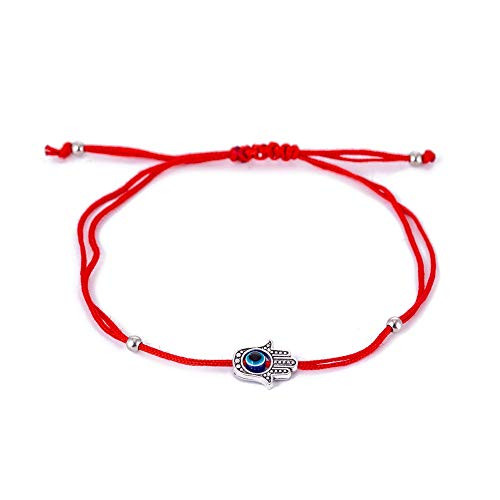 Red String Kabbalah Evil Eye Charm Bracelets for Protection and Luck Adjustable Hand Woven Red Cord Thread Friendship Bracelet Amulet Jewelry B Red String Kabbalah Evil Eye Charm Bracelets for Protection and Luck Adjustable Hand Woven Red Cord Thread Friendship Bracelet Amulet Jewelry B