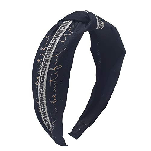 Headbands for Women MHDGG 1Pcs Knot Headband Wide Headband Turban Headband Bowknot Bows Headwrap Head Band Elastic Hair Accessories for Women Black Headbands for Women MHDGG 1Pcs Knot Headband Wide Headband Turban Headband Bowknot Bows Headwrap Head Band Elastic Hair Accessories for Women Black