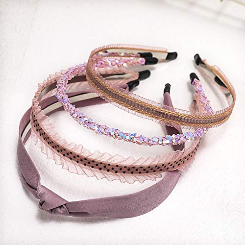 4Pcs Set Headbands for Women MHDGG Bandana Headband Wide Headbands Knot Turban Headband Vintage Hairband Elastic Hair Hoops Fashion Hair Accessories for Women and Girls Pink 4Pcs Set Headbands for Women MHDGG Bandana Headband Wide Headbands Knot Turban Headband Vintage Hairband Elastic Hair Hoops Fashion Hair Accessories for Women and Girls Pink