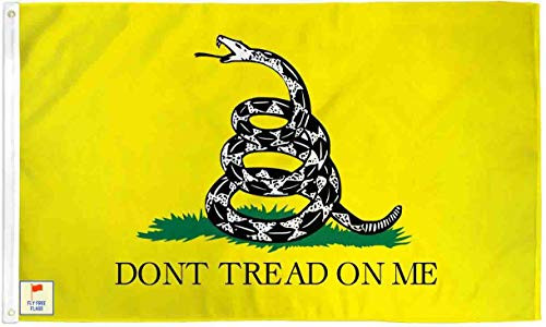 The Flag Joint   Gadsden 3x5ft Fly Free Flag   Poly