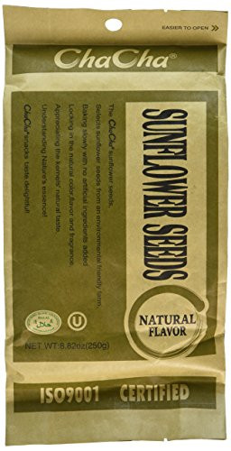Cha Cha Sunflower Seeds  All Natural  8 82 Ounce