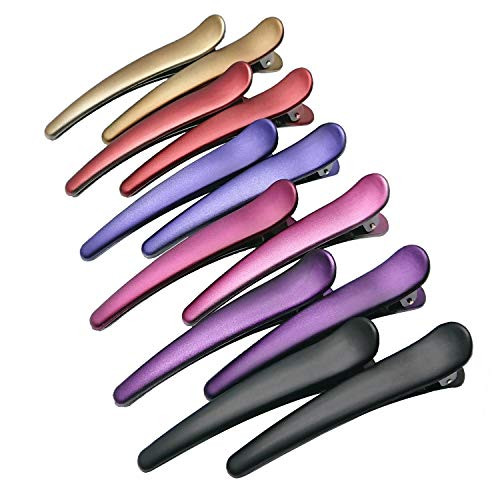 3 5 Hair Clips for Styling 12 PCS Non Slip Colorful Plastic Duckbill Alligator Hair Barrettes Pins for Women Girls 3 5 Hair Clips for Styling 12 PCS Non Slip Colorful Plastic Duckbill Alligator Hair Barrettes Pins for Women Girls