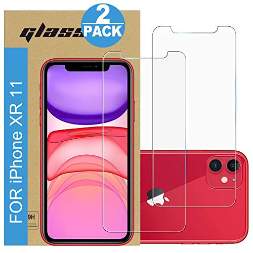 ?2 Pack ? Amuoc Tempered Glass Film for Apple iPhone 11 Screen Protector and iPhone XR Screen Protector?Anti Scratch Bubble Free ?2 Pack ? Amuoc Tempered Glass Film for Apple iPhone 11 Screen Protector and iPhone XR Screen Protector?Anti Scratch Bubble Free