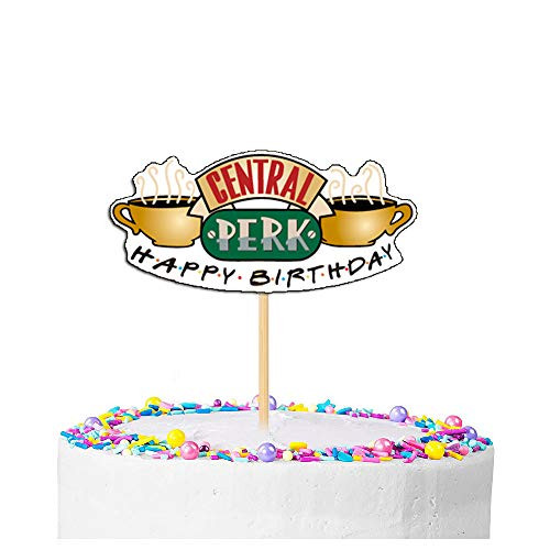 Friends TV Show Cake Topper  Friends TV Show Party Supplies  Friends Cake Decorations Idea for Friends theme Birthday Party Decorations Supplies