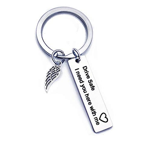 Drive Safe Keychain I Need You Here With Me Gifts for Husband Dad Boyfriend Gifts Drive Safe Keychain I Need You Here With Me Gifts for Husband Dad Boyfriend Gifts