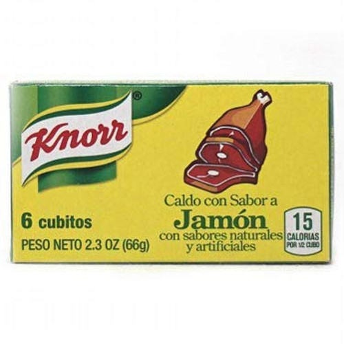 Knorr Ham Flavored Bouillon Cubes 6 Count Pack of 1 Knorr Ham Flavored Bouillon Cubes 6 Count Pack of 1