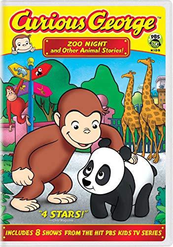 Curious George   Zoo Night   Other Animal Stories