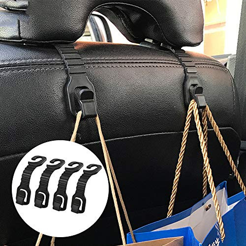 Car Seat Headrest Hooks Strong and Durable Backseat Headrest Hanger Storage for Handbags Purses Coats and Grocery Bags Universal Vehicle Car Seat Back Headrest Grocery Holder Car Seat Headrest Hooks Strong and Durable Backseat Headrest Hanger Storage for Handbags Purses Coats and Grocery Bags Universal Vehicle Car Seat Back Headrest Grocery Holder
