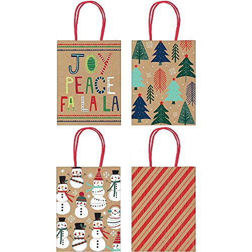 Amscan gift wrap  7 8  H x 6  W x 3  D4 in a package  Multicolor