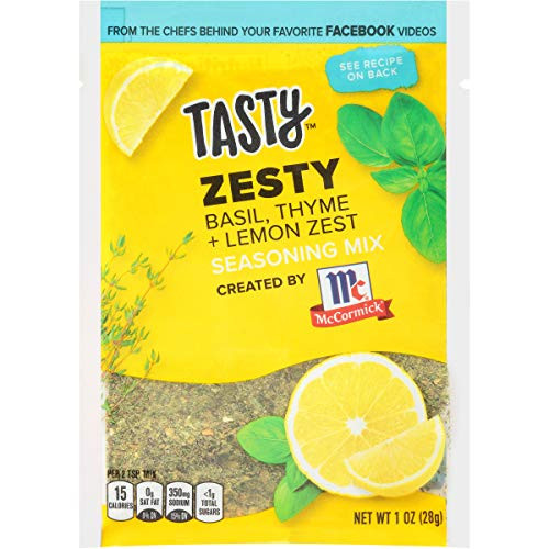 McCormick Tasty Seasoning Mix  Zesty  1 Ounce