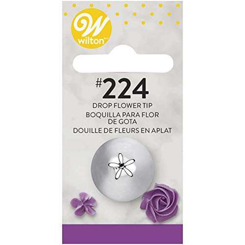 Wilton Decorating Tip  No 224 Drop Flower