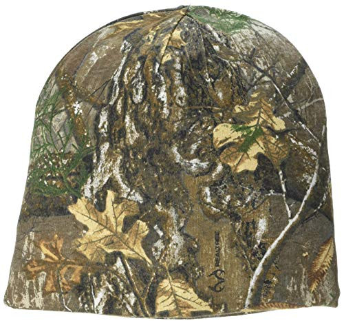 Marky G Apparel Reversible 8  Knit Camo Cap  Realtree Edge  Adjusta