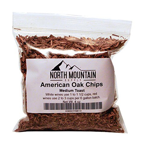 North Mountain Supply American Oak Chips  Medium Toast  4 Ounce