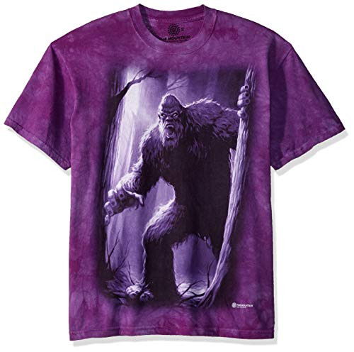 The Mountain Sasquatch Adult T Shirt  Purple  3XL The Mountain Sasquatch Adult T Shirt  Purple  3XL